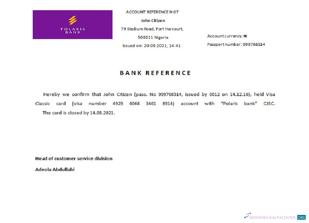 Download Nigeria Polaris bank closure reference Photoshop template